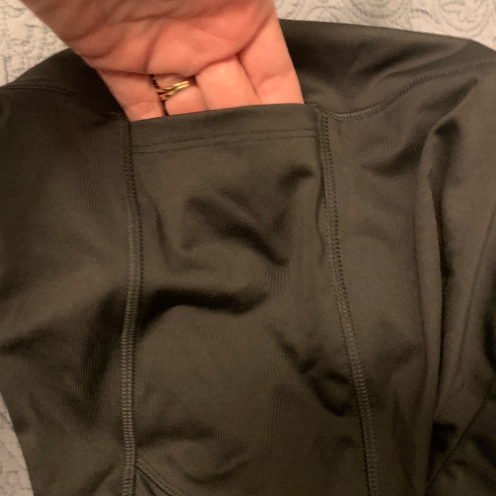 PINK VS Gray Biker Shorts with phone pockets - Picture 3 of 3